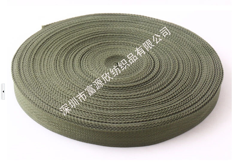 軍綠色棉織帶 軍綠色棉織帶